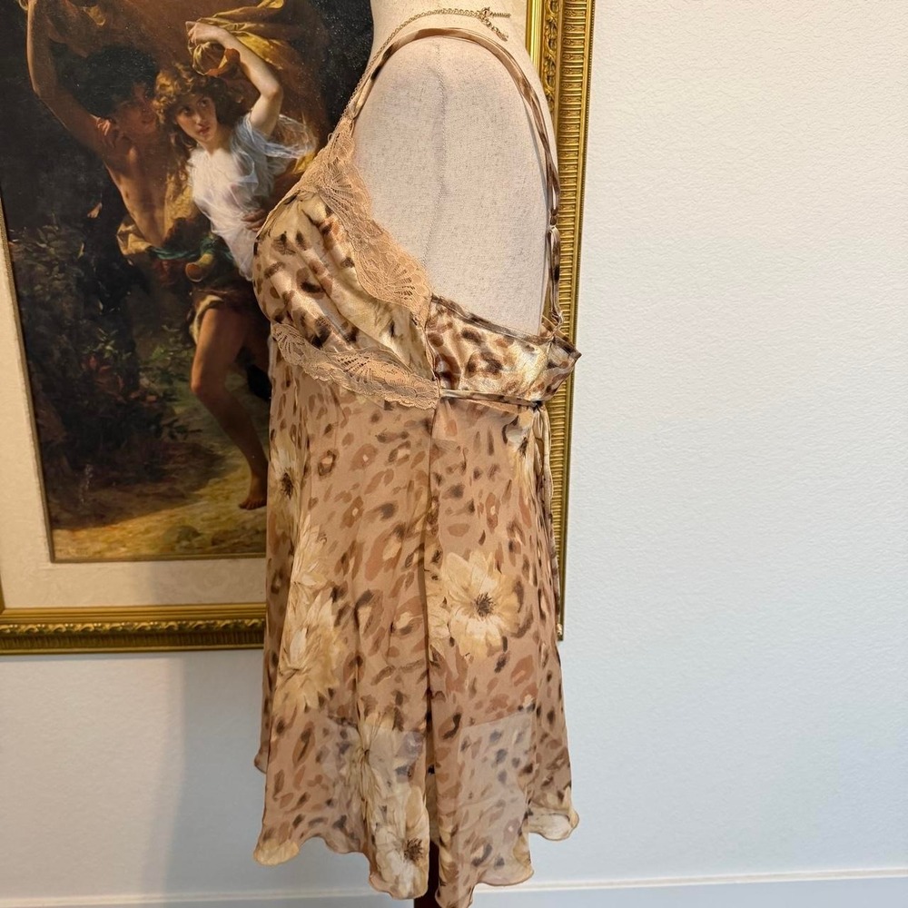 Boho Fairy Leopard Nighty with Beading Details - Picture 2 of 7